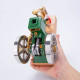 enjomor vintage green gas hit and miss engine mini 4-stroke stationary engine horizontal ic engine model enjomor vintage green gas hit and miss engine mini 4-stroke stationary engine horizontal ic engine model
