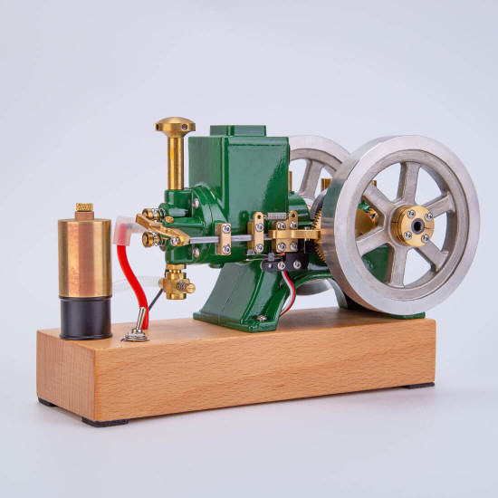 enjomor vintage green gas hit and miss engine mini 4-stroke stationary engine horizontal ic engine model enjomor vintage green gas hit and miss engine mini 4-stroke stationary engine horizontal ic engine model
