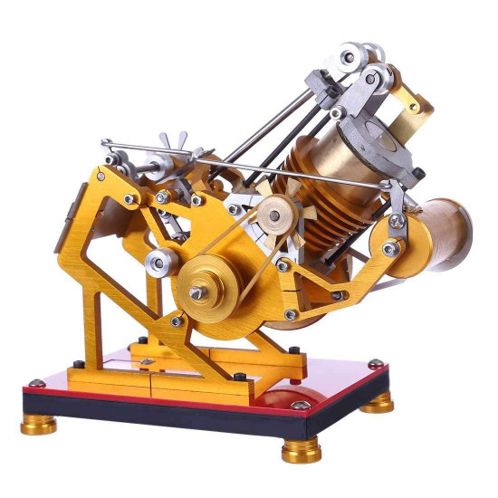 flame flicker stirling engine kit v1-45 engine model educational collection gift flame flicker stirling engine kit v1-45 engine model educational collection gift