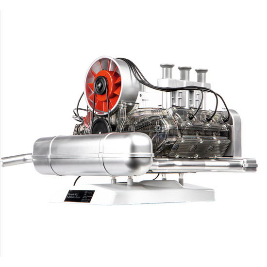flat-six boxer car engine model kit that runs plastic 1/4 flat-six boxer car engine model kit that runs plastic 1/4