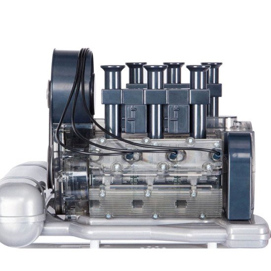 flat-six boxer engine porsche 911 visible motor working model kit box new for ages 10+ flat-six boxer engine porsche 911 visible motor working model kit box new for ages 10+