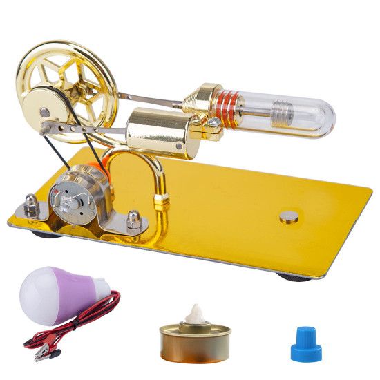 gamma free piston stirling engine with led lights physics demos gamma free piston stirling engine with led lights physics demos