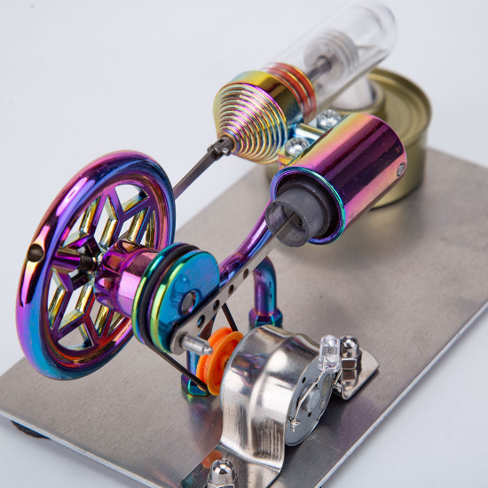 gamma free piston stirling engine with led lights physics demos gamma free piston stirling engine with led lights physics demos
