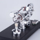 enjomor gamma type hot air stirling engines with light and voltmeter enjomor gamma type hot air stirling engines with light and voltmeter