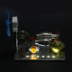 γ gammatype stirling engine generator model with led light bar & fan science experiment educational toy γ gammatype stirling engine generator model with led light bar & fan science experiment educational toy