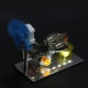 γ gammatype stirling engine generator model with led light bar & fan science experiment educational toy γ gammatype stirling engine generator model with led light bar & fan science experiment educational toy