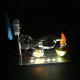 γ gammatype stirling engine generator model with led light bar & fan science experiment educational toy γ gammatype stirling engine generator model with led light bar & fan science experiment educational toy