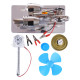 γ gammatype stirling engine generator model with led light bar & fan science experiment educational toy γ gammatype stirling engine generator model with led light bar & fan science experiment educational toy