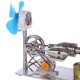 γ gammatype stirling engine generator model with led light bar & fan science experiment educational toy γ gammatype stirling engine generator model with led light bar & fan science experiment educational toy