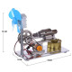 γ gammatype stirling engine generator model with led light bar & fan science experiment educational toy γ gammatype stirling engine generator model with led light bar & fan science experiment educational toy