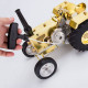 gas-powered agricultural farm tractor model with 1.6cc mini horizontal air-cooled ice engine gas-powered agricultural farm tractor model with 1.6cc mini horizontal air-cooled ice engine