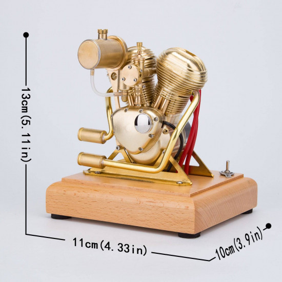gasoline v-twin small ohv 4.3cc double-cylinder four-stroke engine r28 gasoline v-twin small ohv 4.3cc double-cylinder four-stroke engine r28