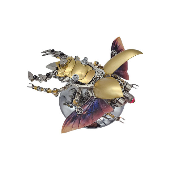 golden hercules beetle stag beetle diy metal insects model kits led christmas gift golden hercules beetle stag beetle diy metal insects model kits led christmas gift