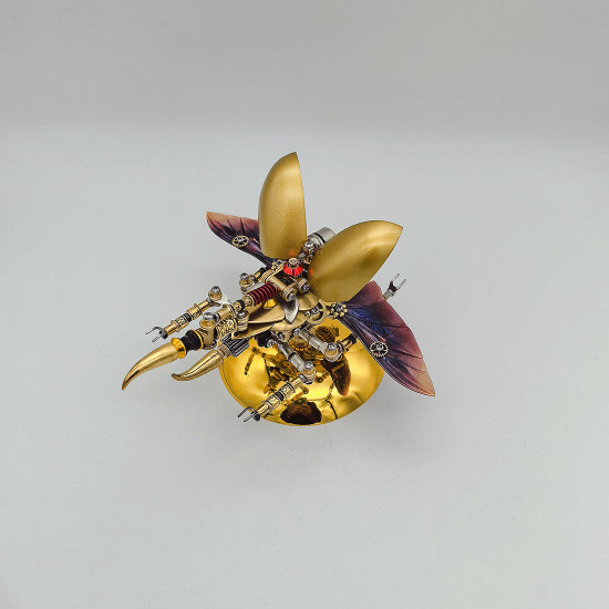 golden hercules beetle stag beetle diy metal insects model kits led christmas gift golden hercules beetle stag beetle diy metal insects model kits led christmas gift