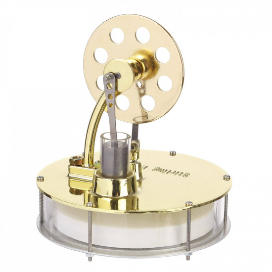 golden metal low temperature powered stirling engine model golden metal low temperature powered stirling engine model