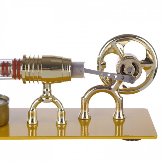 golden single cylinder stirling engine model science physical educational toys gift golden single cylinder stirling engine model science physical educational toys gift