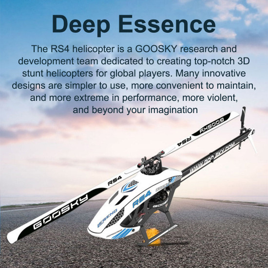 goosky rs4 2.4g 3d aerobatic brushless direct drive tail variable-pitch stunt rc helicopter aircraft model goosky rs4 2.4g 3d aerobatic brushless direct drive tail variable-pitch stunt rc helicopter aircraft model