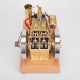 h76 5cc horizontal vintage stationary engine twin-cylinder ohv dual flywheel gasoline internal combustion engine model h76 5cc horizontal vintage stationary engine twin-cylinder ohv dual flywheel gasoline internal combustion engine model