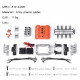 high simulation v8 engine hood fan air intake motor radiator kits for 1/10 car grc fst high simulation v8 engine hood fan air intake motor radiator kits for 1/10 car grc fst
