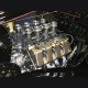 high simulation v8 engine hood fan air intake motor radiator kits for 1/10 car grc fst high simulation v8 engine hood fan air intake motor radiator kits for 1/10 car grc fst