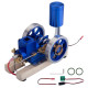 hit & miss gas model engine with wooden base fuel tank water cooled ice engine hit & miss gas model engine with wooden base fuel tank water cooled ice engine