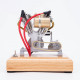 hoglet v-twin engine four-stroke gas miniature motorcycle engine with pedal start h08 hoglet v-twin engine four-stroke gas miniature motorcycle engine with pedal start h08