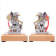 hoglet v-twin engine four-stroke gas miniature motorcycle engine with pedal start h08 hoglet v-twin engine four-stroke gas miniature motorcycle engine with pedal start h08