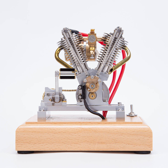 hoglet v-twin engine four-stroke gas miniature motorcycle engine with pedal start h08 hoglet v-twin engine four-stroke gas miniature motorcycle engine with pedal start h08