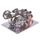 hot air 2 cylinders stirling engine model with voltage digital display meter led bulb sterling generator hot air 2 cylinders stirling engine model with voltage digital display meter led bulb sterling generator