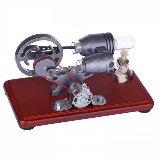 hot air stirling engine colorful led flywheel education toy electricity power generator model hot air stirling engine colorful led flywheel education toy electricity power generator model