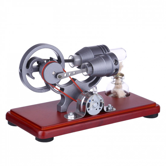 hot air stirling engine colorful led flywheel education toy electricity power generator model hot air stirling engine colorful led flywheel education toy electricity power generator model