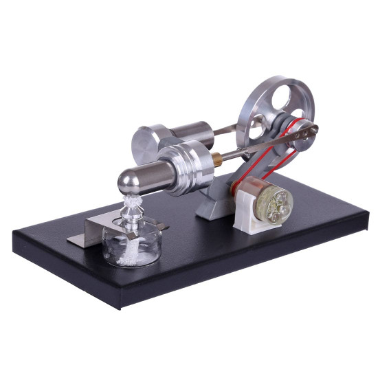 hot air stirling engine model diy assembly kit generator with 4 led light hot air stirling engine model diy assembly kit generator with 4 led light