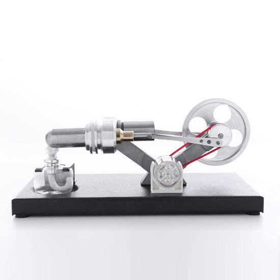 hot air stirling engine model diy assembly kit generator with 4 led light hot air stirling engine model diy assembly kit generator with 4 led light