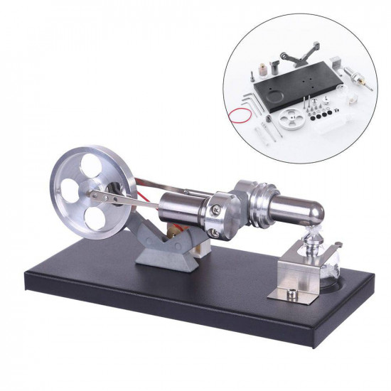 hot air stirling engine model diy assembly kit generator with 4 led light hot air stirling engine model diy assembly kit generator with 4 led light