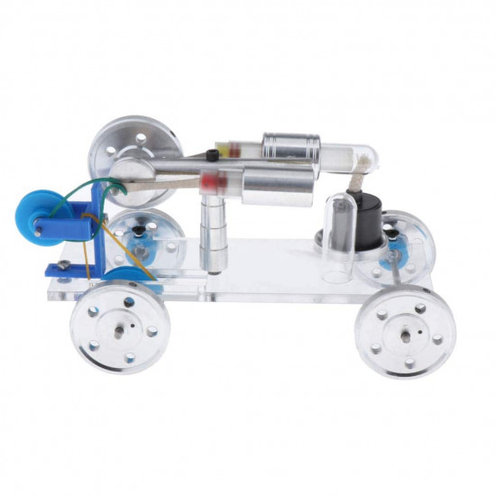 hot air stirling engine stirling motor driving car science toy hot air stirling engine stirling motor driving car science toy