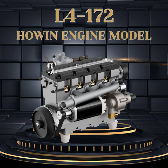 howin l4-172 17.2cc sohc inline 4 cylinder four stroke 15000 rpm nitro rc engine howin l4-172 17.2cc sohc inline 4 cylinder four stroke 15000 rpm nitro rc engine