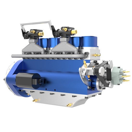 howin inline l6-210 21cc straight-six four-stroke gasoline engine model building kits water-cooled 13500rpm howin inline l6-210 21cc straight-six four-stroke gasoline engine model building kits water-cooled 13500rpm