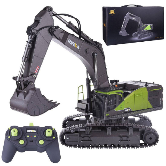huina 1/14 22ch 2.4g engineering excavator remote control truck vehicle model toy