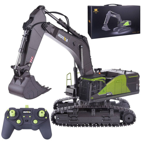 huina 1/14 22ch 2.4g engineering excavator remote control truck vehicle model toy huina 1/14 22ch 2.4g engineering excavator remote control truck vehicle model toy