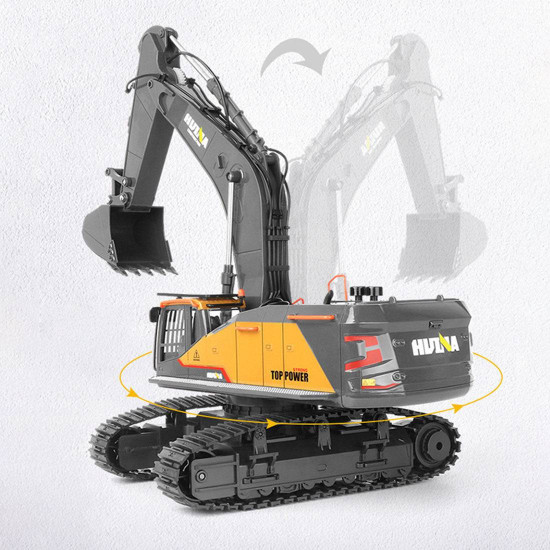 huina 1/14 rc excavator engineering construction vehicle model truck 22ch 2.4g huina 1/14 rc excavator engineering construction vehicle model truck 22ch 2.4g