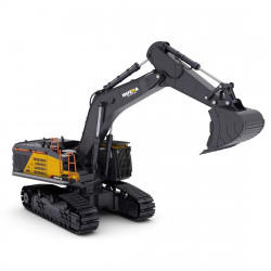 huina 1/14 rc excavator engineering construction vehicle model truck 22ch 2.4g
