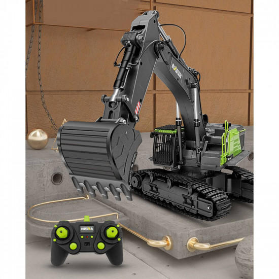 huina 4-in-1 1/14 2.4g 22ch wireless rc excavator grab truck engineering vehicle toy model huina 4-in-1 1/14 2.4g 22ch wireless rc excavator grab truck engineering vehicle toy model