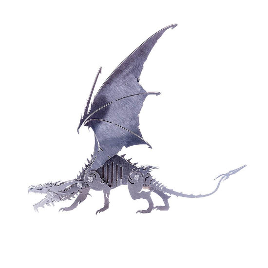 ice dragon assembly kit 3d stainless steel detachable model ice dragon assembly kit 3d stainless steel detachable model