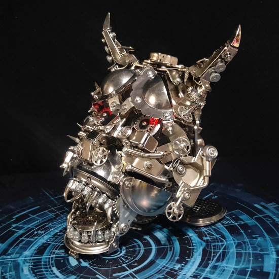 japanese hannya mask 3d diy metal art kits japanese hannya mask 3d diy metal art kits