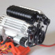 jdm-138 1/10 rc v8 engine & transmission set for rc car modification jdm-138 1/10 rc v8 engine & transmission set for rc car modification