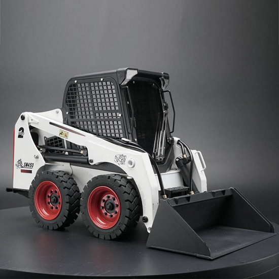 jdmodel jdm-160 kit version rc hydraulic skid steer loader construction 1/14 model without controller & battery jdmodel jdm-160 kit version rc hydraulic skid steer loader construction 1/14 model without controller & battery