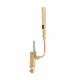 jw-2a solid brass whistle model for willesco steam model jw-2a solid brass whistle model for willesco steam model