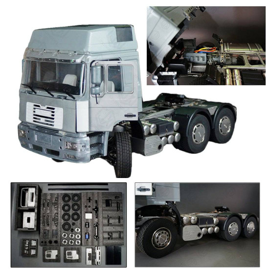 jxmodel 1/14 6x6 rc truck kit aluminium alloy jxmodel 1/14 6x6 rc truck kit aluminium alloy