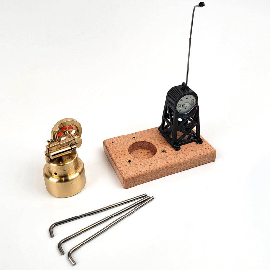 kacio fd-6 mini vertical model steam engine with boiler generator set kacio fd-6 mini vertical model steam engine with boiler generator set
