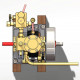 kacio ls1-14 inline single cylinder reciprocating steam engine piston engines model for 60cm+ boat ship (without boiler) kacio ls1-14 inline single cylinder reciprocating steam engine piston engines model for 60cm+ boat ship (without boiler)